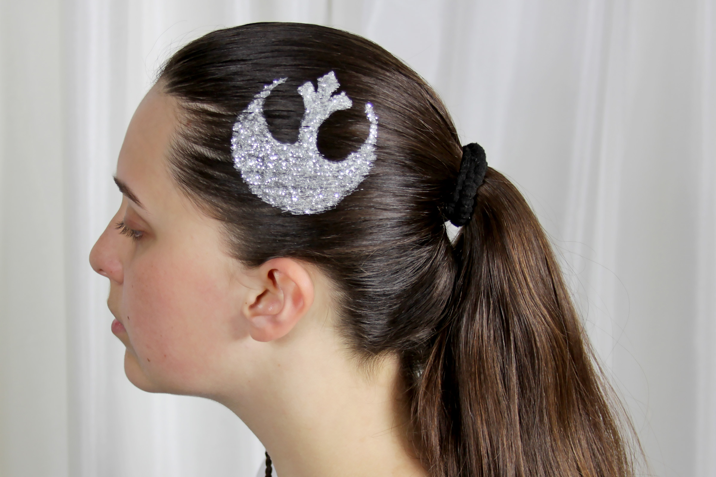 Star Wars Rebel Alliance Glitter Hair